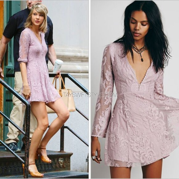 Free People Dresses & Skirts - As Seen On Taylor Swift: Free People Reign Over Me Lace Dress